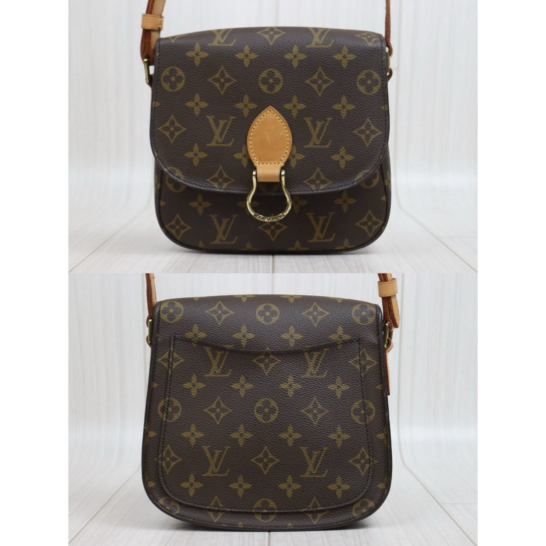 Include Entrupy Certificate of Authenticity｜Good ( Rank AB)｜ Louis Vuitton Monogram Saint Cloud MM Shoulder Bag ｜26062907
