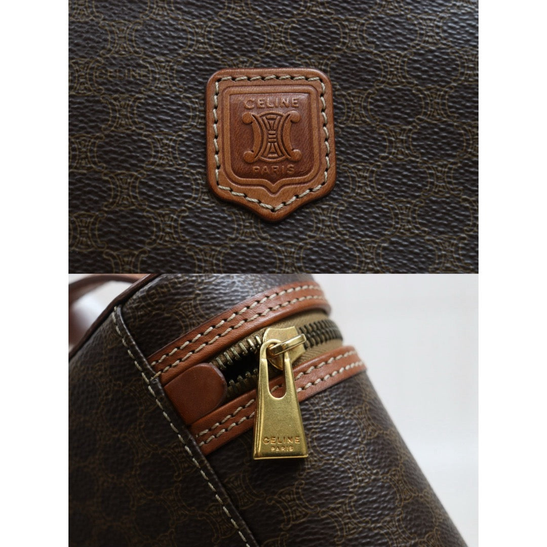 Include Entrupy Certificate of Authenticity｜Good ( Rank AB)｜ CELINE Macadam Vanity Handbag ｜26031910