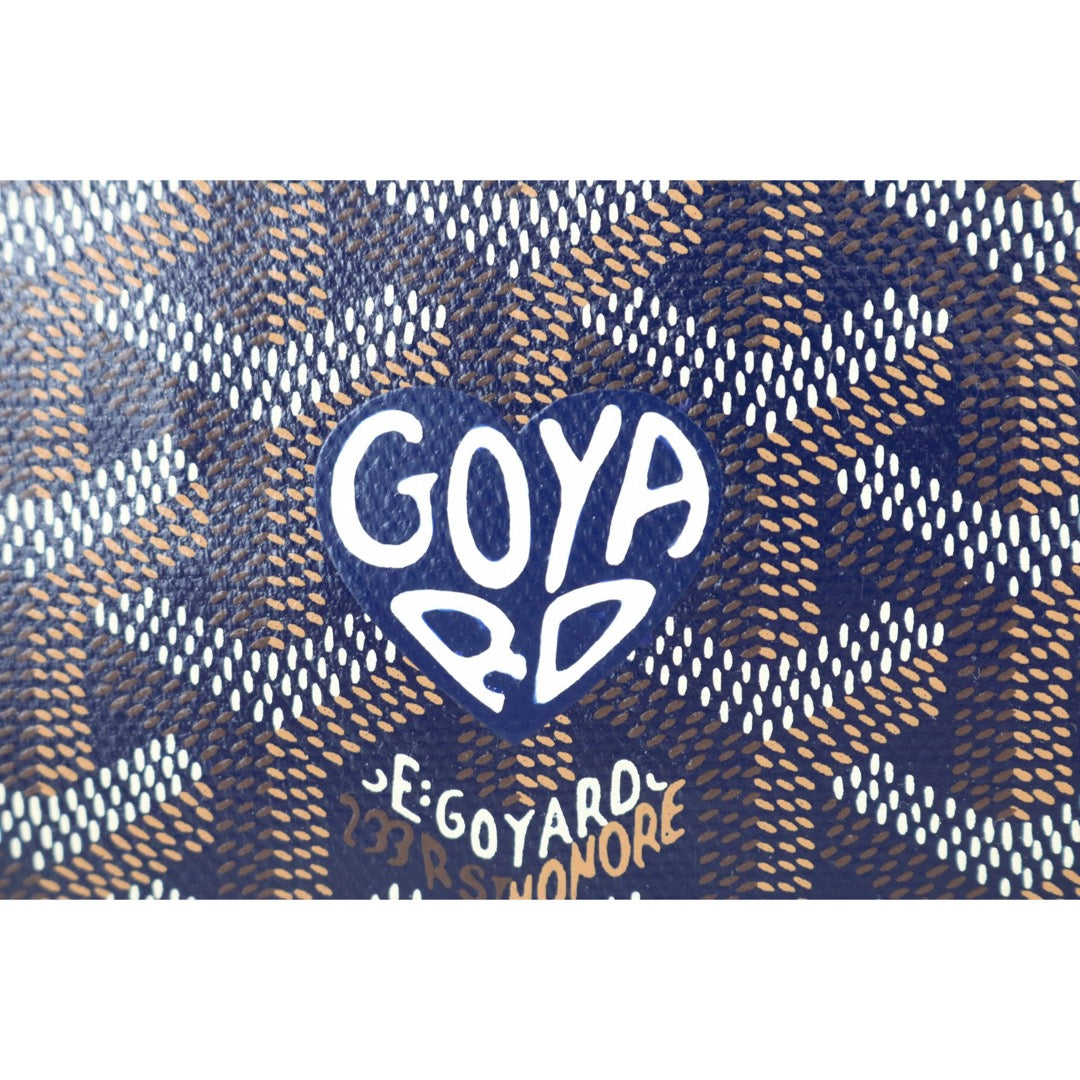 Excellent（Rank SA）｜ Goyard Boheme Hobo Shoulder Bag Navy Blue｜B25011001