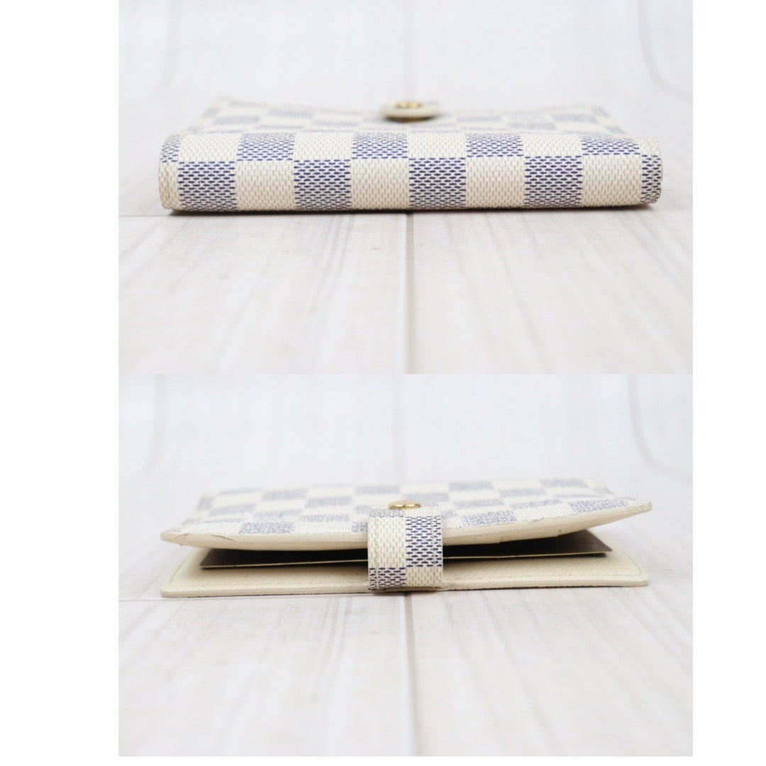 Rank A ｜ LV Damier Azur PM Notebook Cover ｜Q24040421