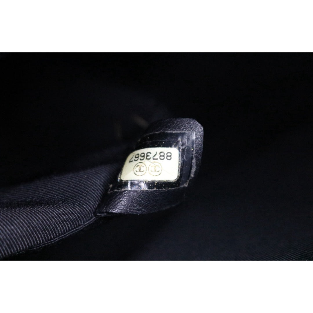 Include Entrupy Certificate of Authenticity｜Very Good ( Rank A)｜ CHANEL Matrasse PST Chain Tote Bag Caviar Skin Black  Made In 2003-2004 Year｜S26073111
