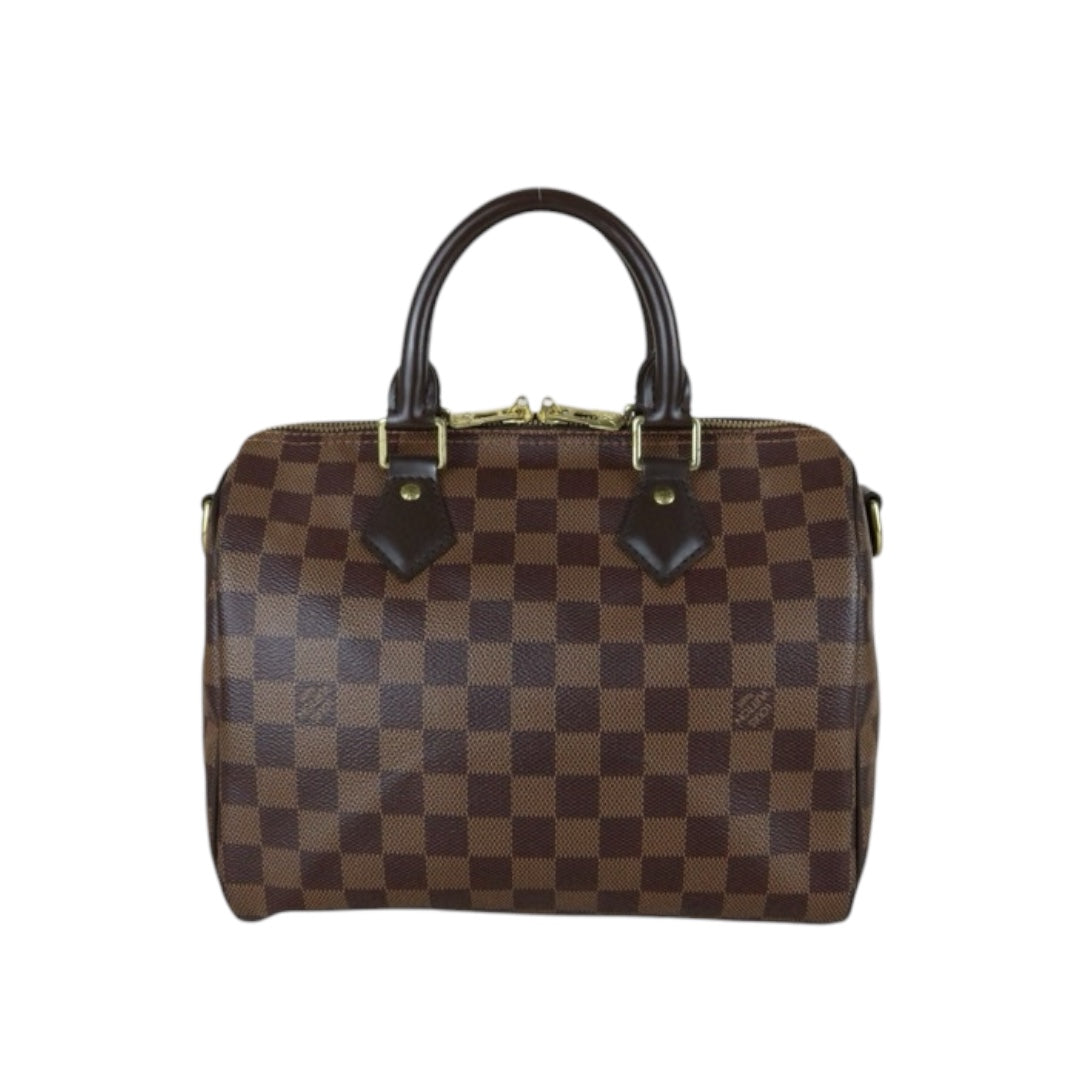 Very Good ( Rank A) ｜ LV Damier Speedy 25 Hand Bag With Shoulder Bag｜Counter Price ￥272,800JPY｜B25030107