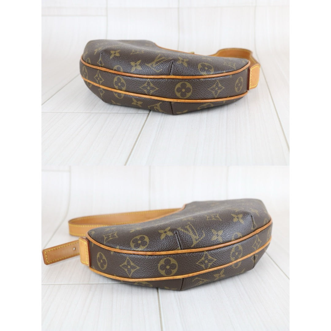 Good ( Rank AB)｜LV Monogram Pochette Croissant PM Shoulder Bag｜S25073006