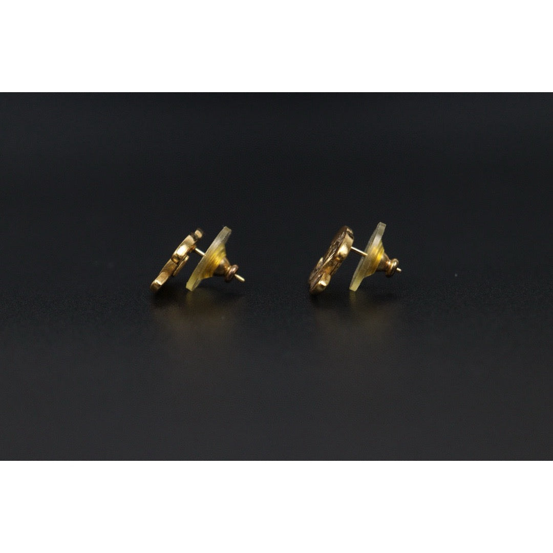 Very Good ( Rank A) ｜CHANEL COCO Earrings 18k Gold Plated ｜V24110753