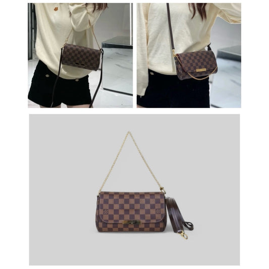 Good ( Rank AB)｜ LV Damier Favorite PM Shoulder Bag｜H25031205