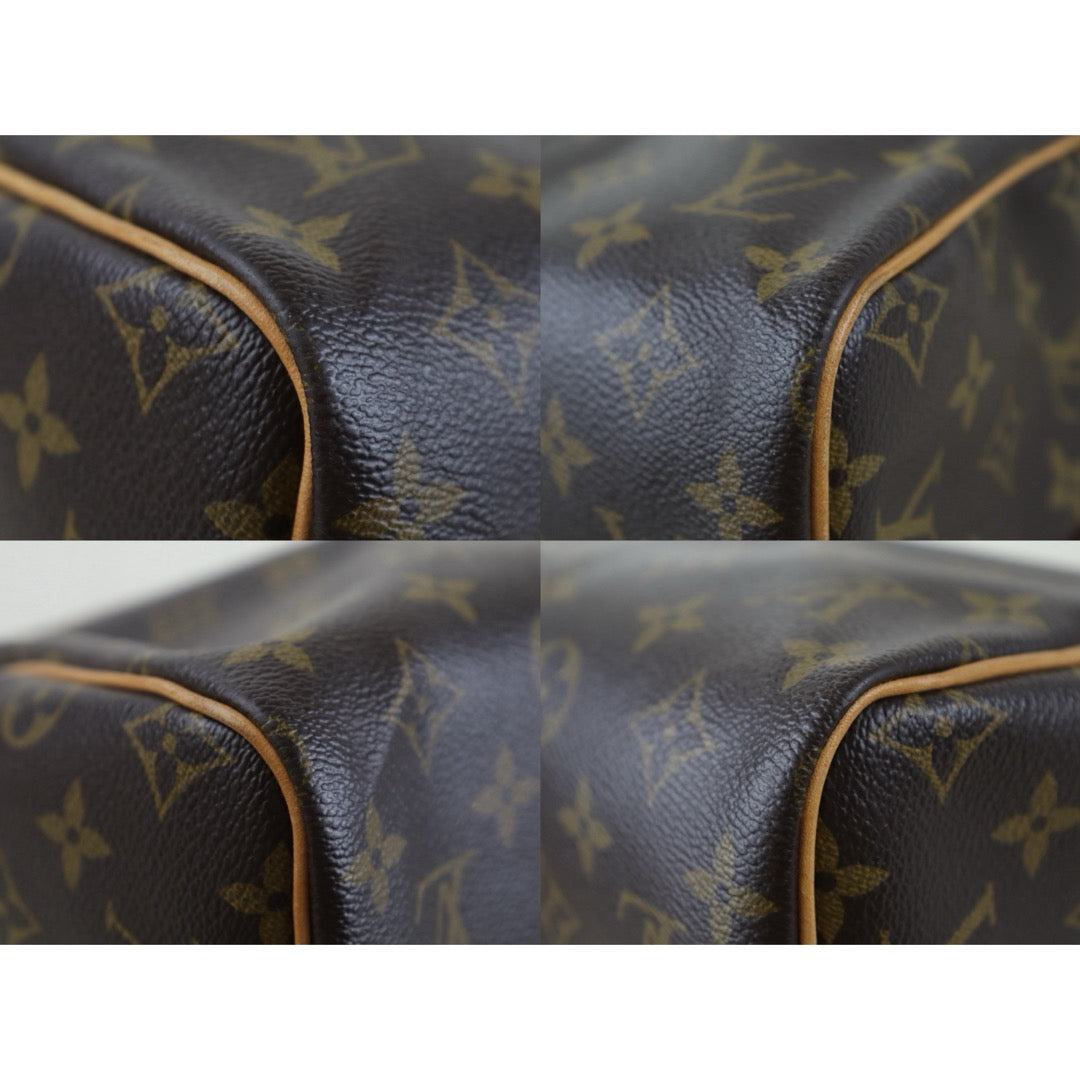 Include Entrupy Certificate of Authenticity｜Good ( Rank AB) ｜ Louis Vuitton Monogram Speedy 30 Hand Bag With Shoulder Strap｜S26072543