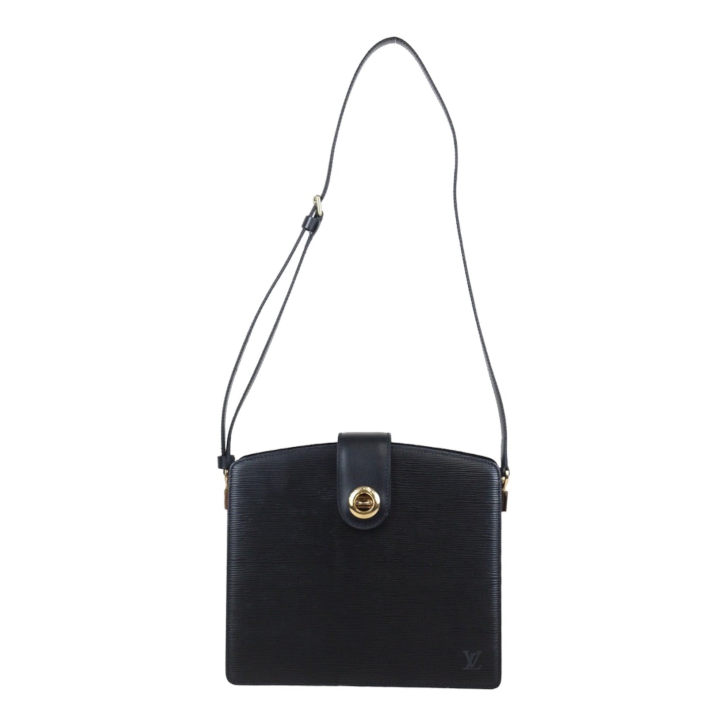 Rank A｜ LV Epi Shoulder Bag Black｜23090901