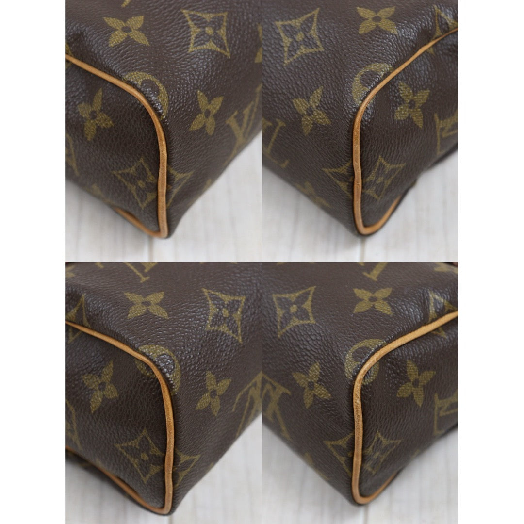 Include Entrupy Certificate of Authenticity｜Good ( Rank AB)｜ Louis Vuitton Monogram Mini Speedy Hand Bag  With Shoulder Strap｜26042808