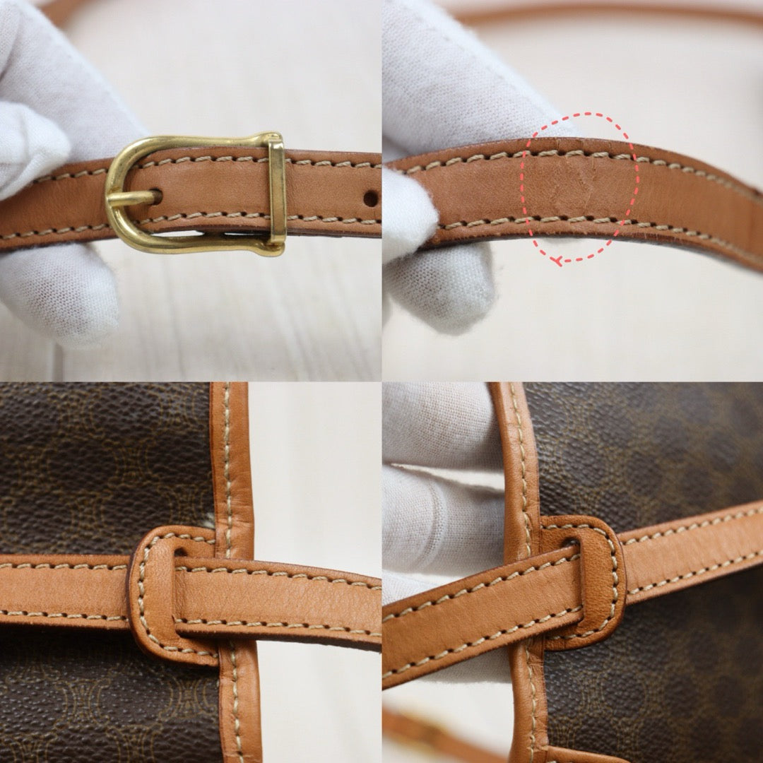 Good ( Rank AB)｜ CELINE Macadam Shoulder Bag ｜25120616