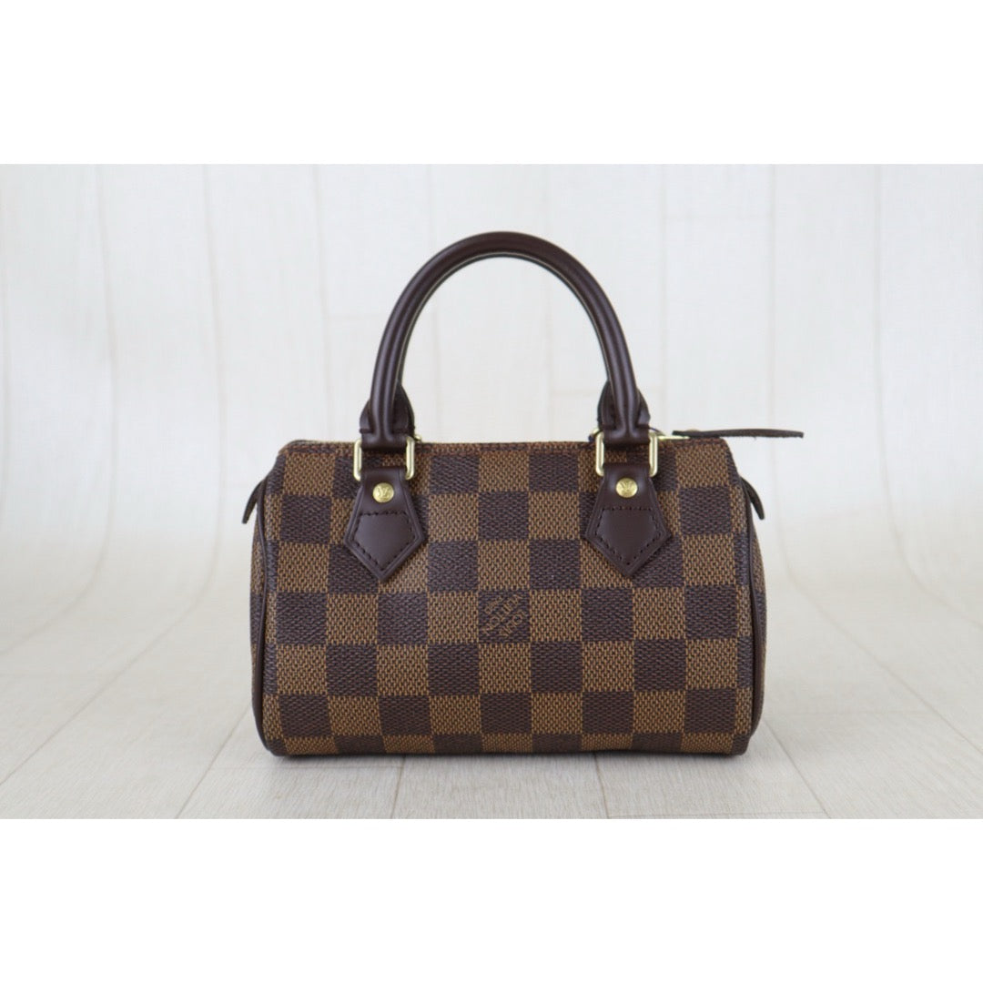 Include Entrupy Certificate of Authenticity｜Excellent（Rank SA） ｜ Louis Vuitton Damier Mini Speedy  Hand Bag｜H26100701