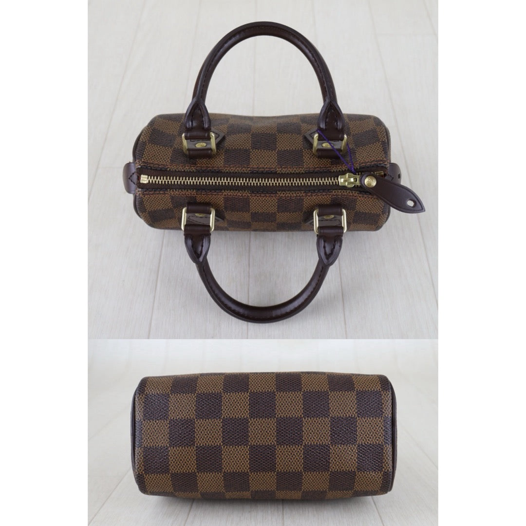 Include Entrupy Certificate of Authenticity｜Excellent（Rank SA） ｜ Louis Vuitton Damier Mini Speedy  Hand Bag｜H26100701