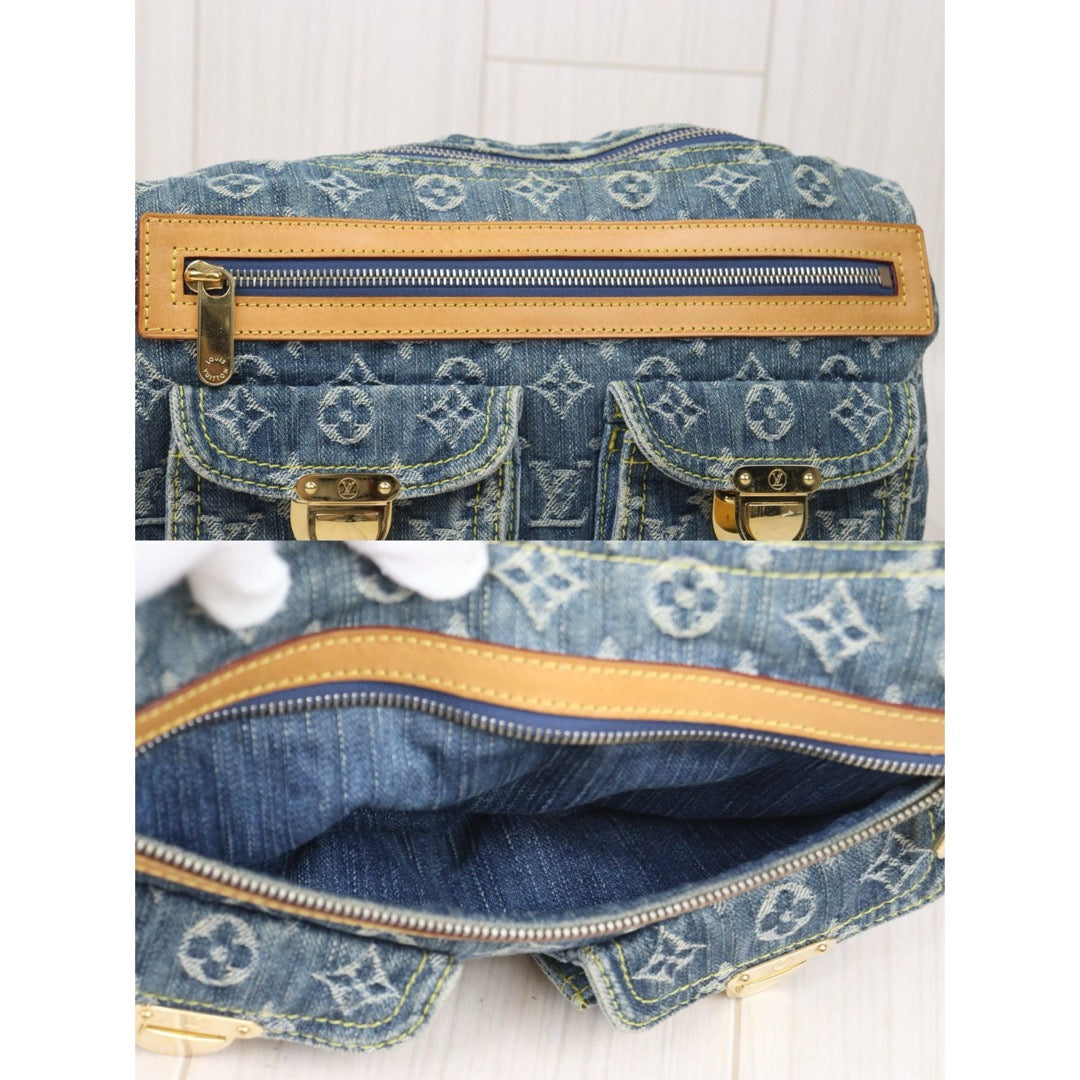 Good ( Rank AB)｜  LV Monogram Baggy Denim Shoulder Bag｜V24090517