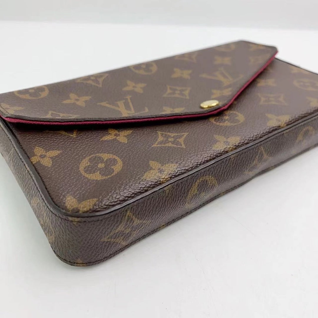 Rank A ｜ LV Monogram Pochette Felicie Shoulder Bag ｜230595