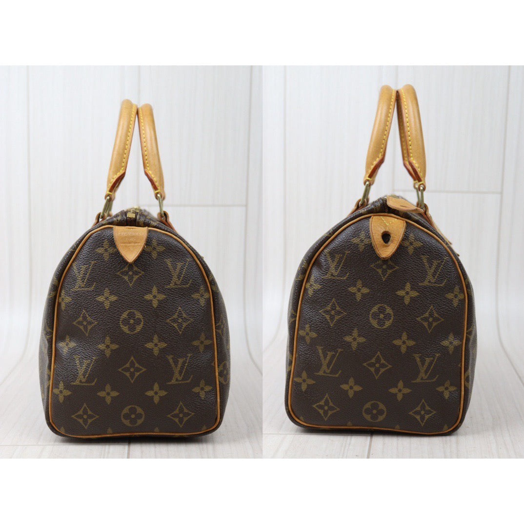 Rank AB｜ LV Monogram Speedy 25 Hand Bag ｜24050913