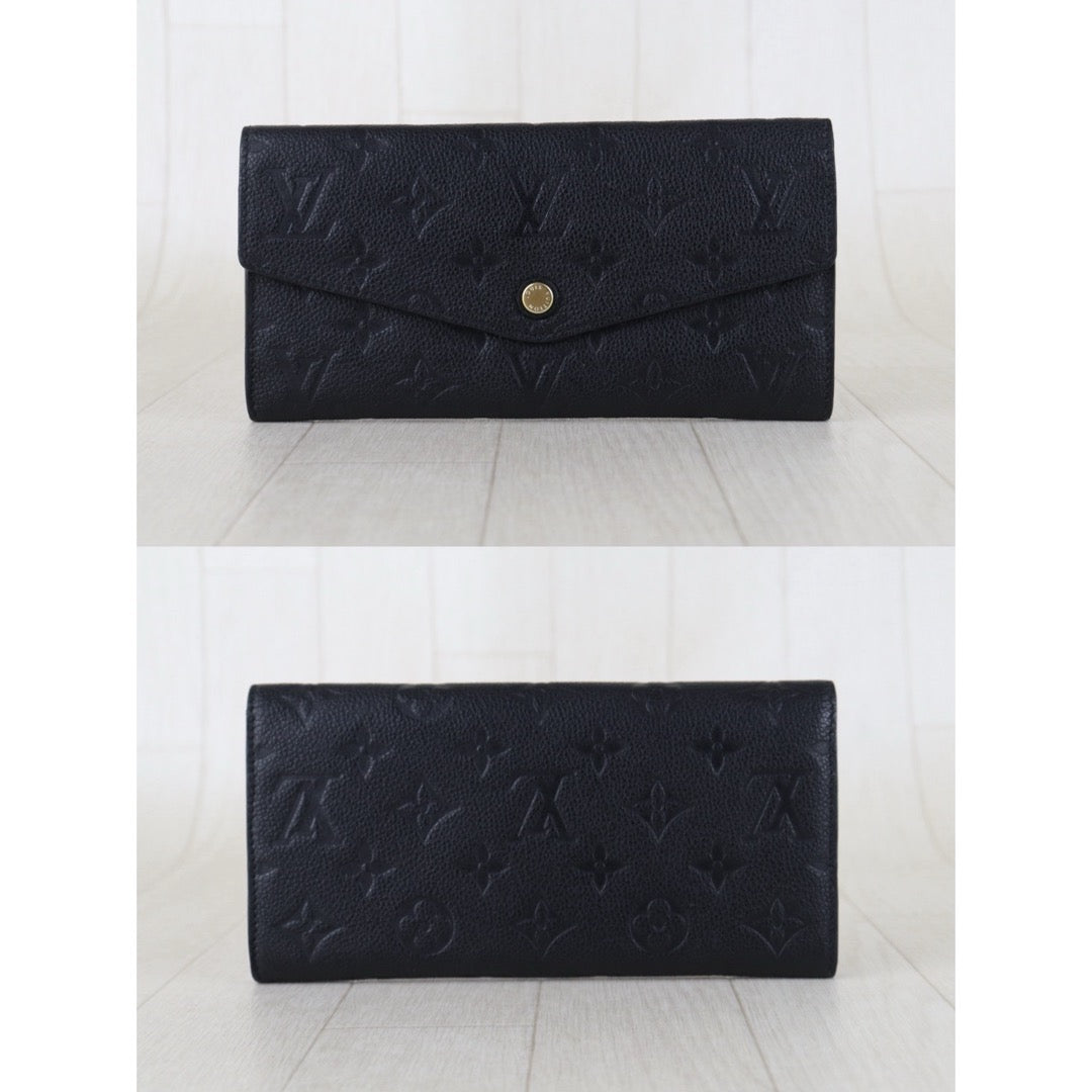 Include Entrupy Certificate of Authenticity｜Good ( Rank AB)｜Louis Vuitton Monogram  Empreinte Long Style Wallet｜S26083019