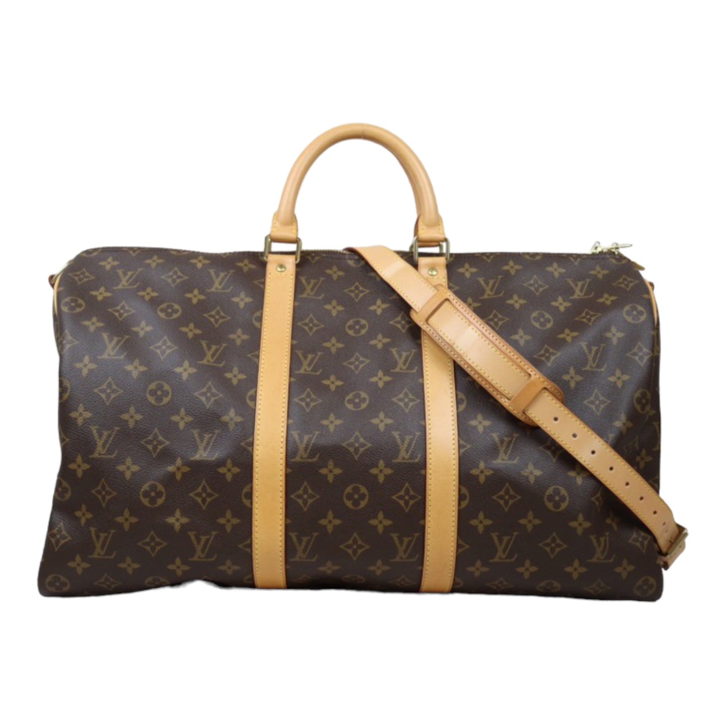 Rank A｜ LV Monogram Keypol Bandrière 50 With Shoulderstrap｜24041603