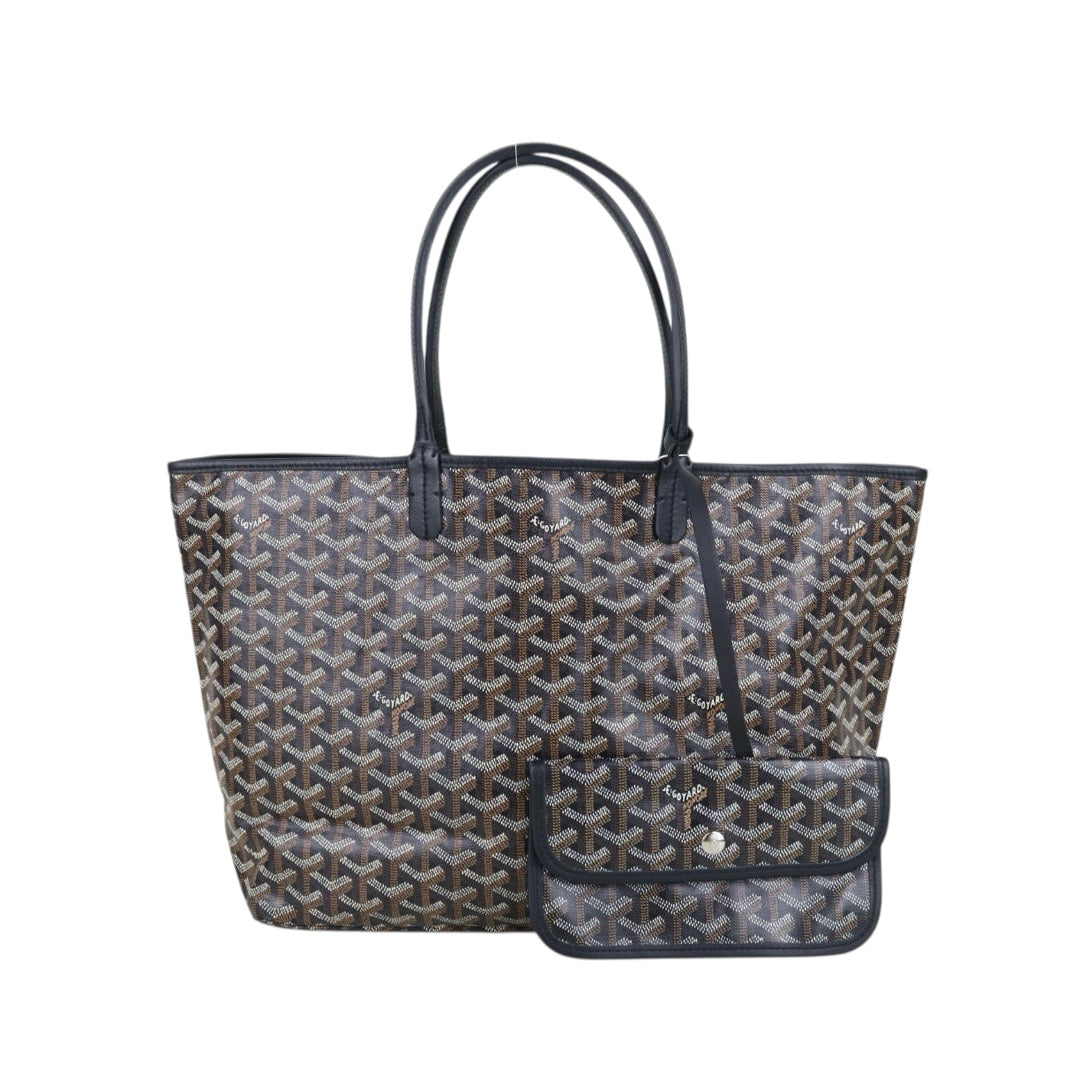 Very Good ( Rank A)｜ Goyard Saint-Louis PM Tote Bag Black｜S25092809