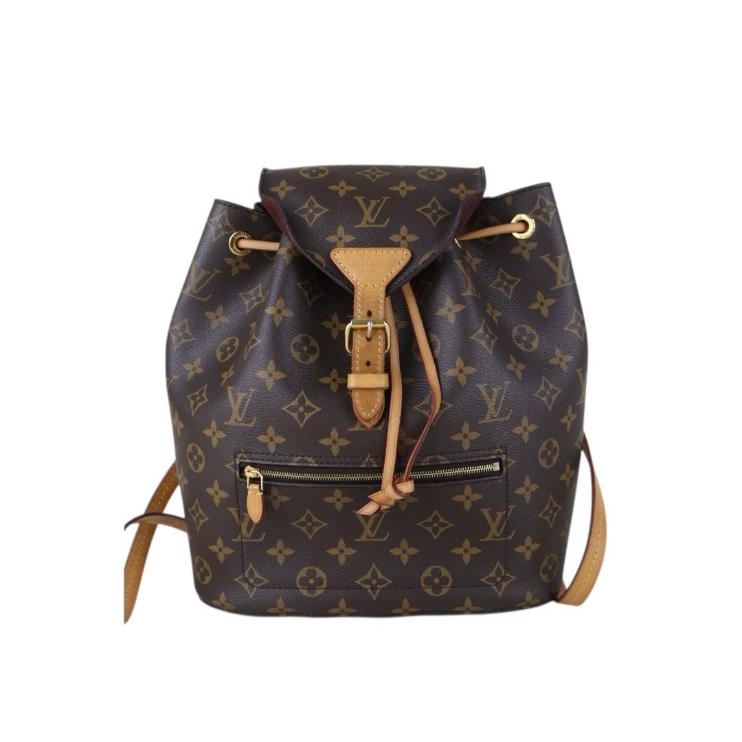 Include Entrupy Certificate of Authenticity｜Good ( Rank AB)｜ Louis Vuitton Monogram Montsouris  Backpack｜26080102
