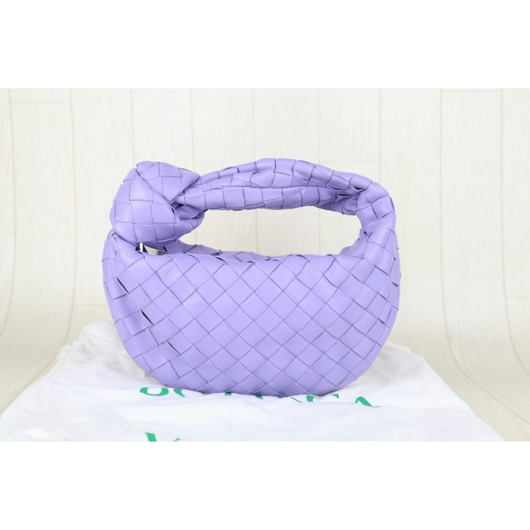 Very Good ( Rank A)｜ Bottega Veneta Lamb Skin Mini Jodie Hand Bag Purple｜H25042218