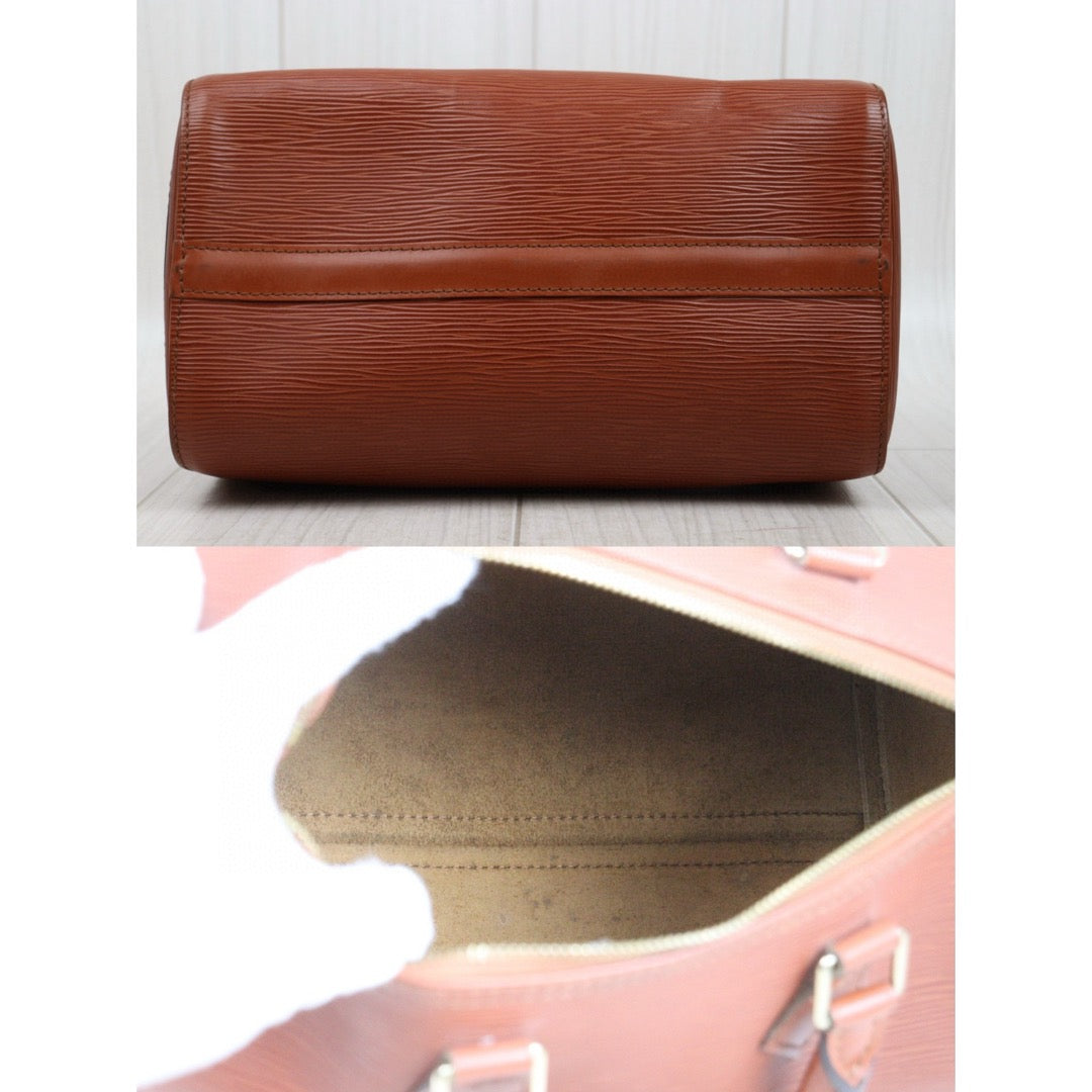 Good ( Rank AB)｜ LV Epi Speedy 25 Hand Bag Brown｜25051325