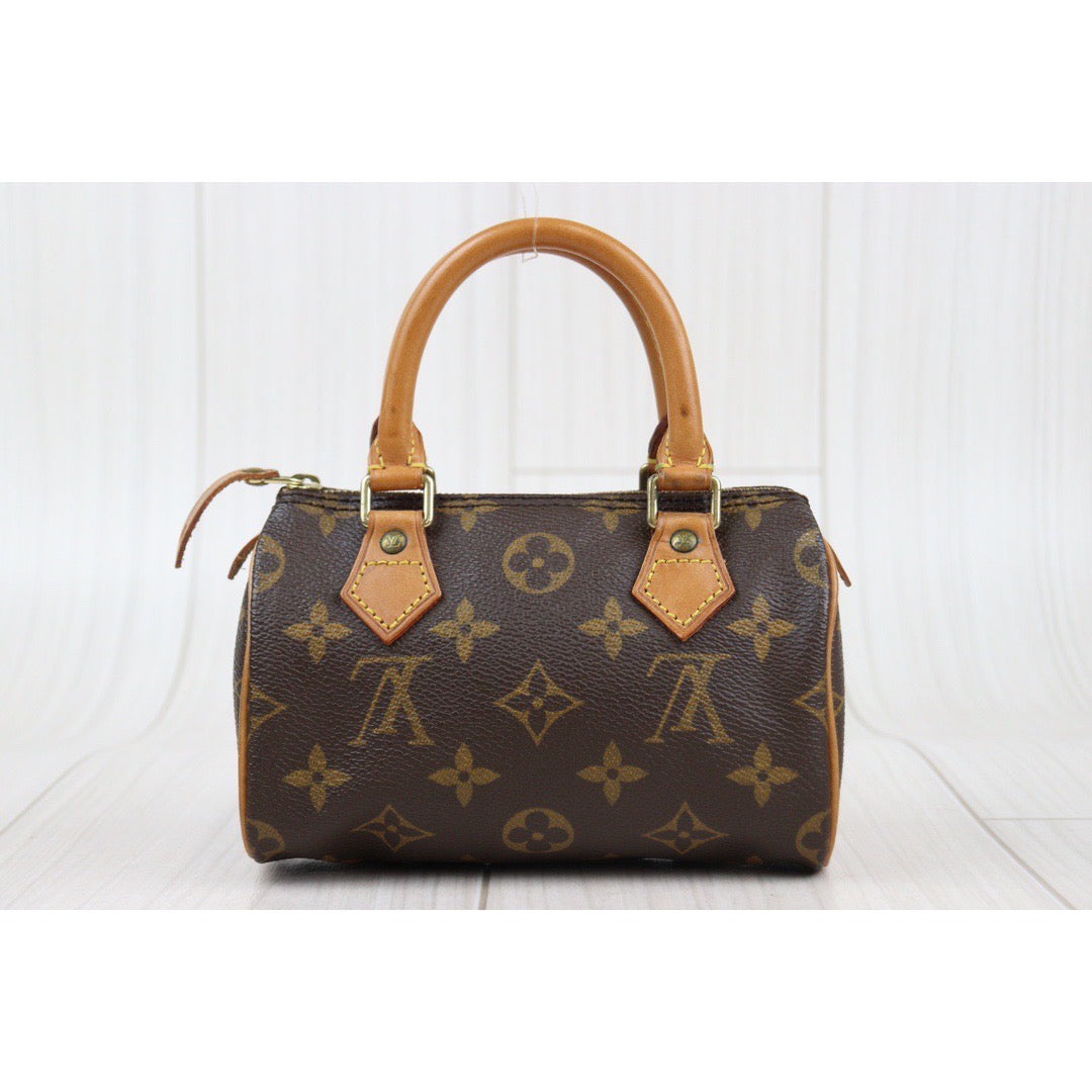 Rank AB ｜ LV Monogram Mini Speedy Handbag ｜24030734