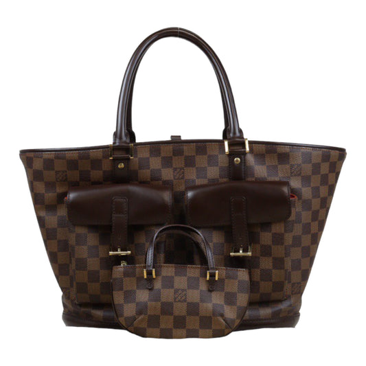 Rank A｜LV Damier Male Handbag With Pouch｜Q24030512