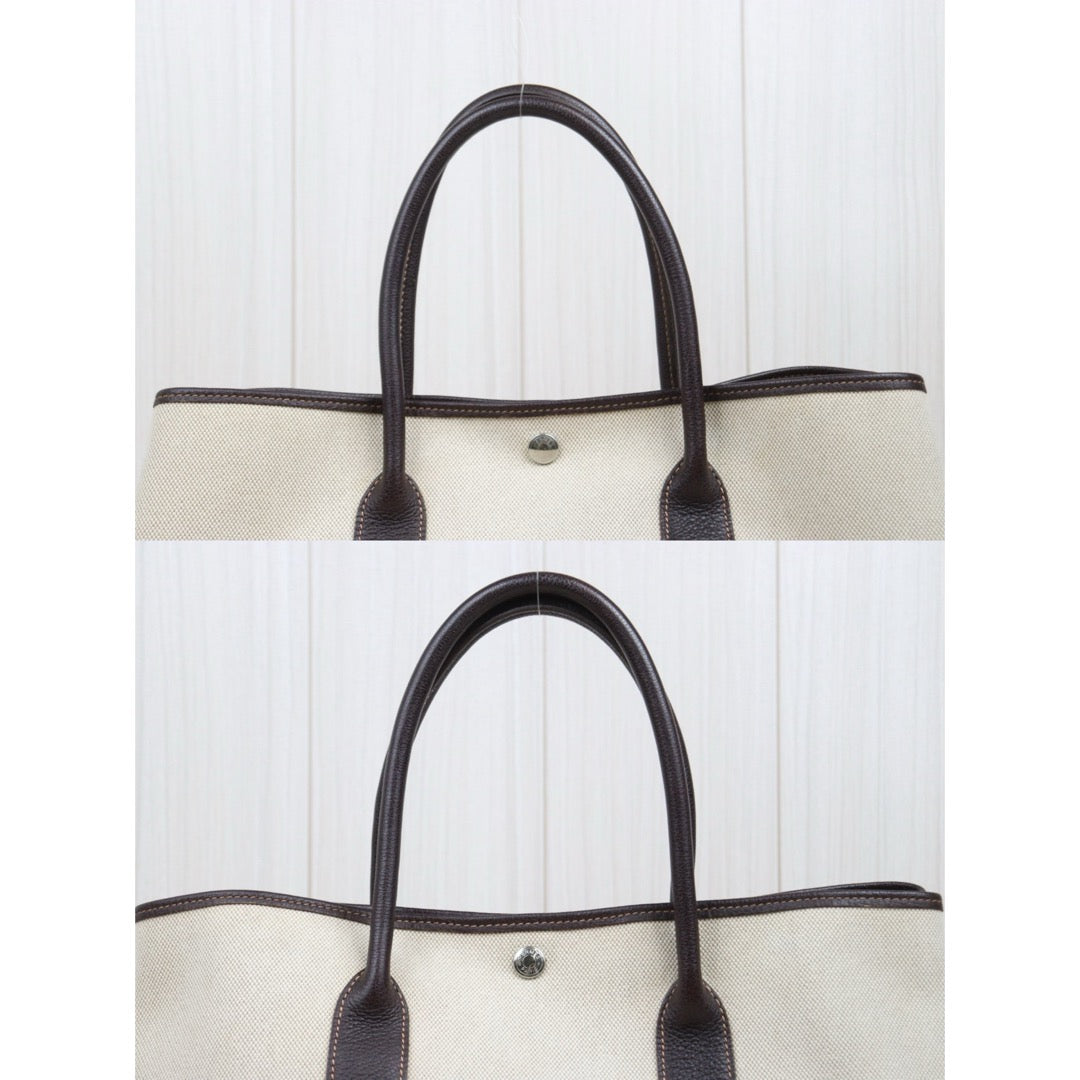 Good ( Rank AB)｜ HERMES Garden Party PM Handbag □G Stamp Made In 2003 Year｜25111407