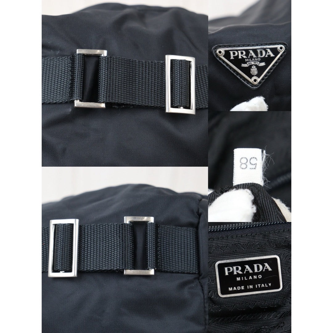 Rank AB｜Prada Nylon Backpack Medium Black｜V24051501