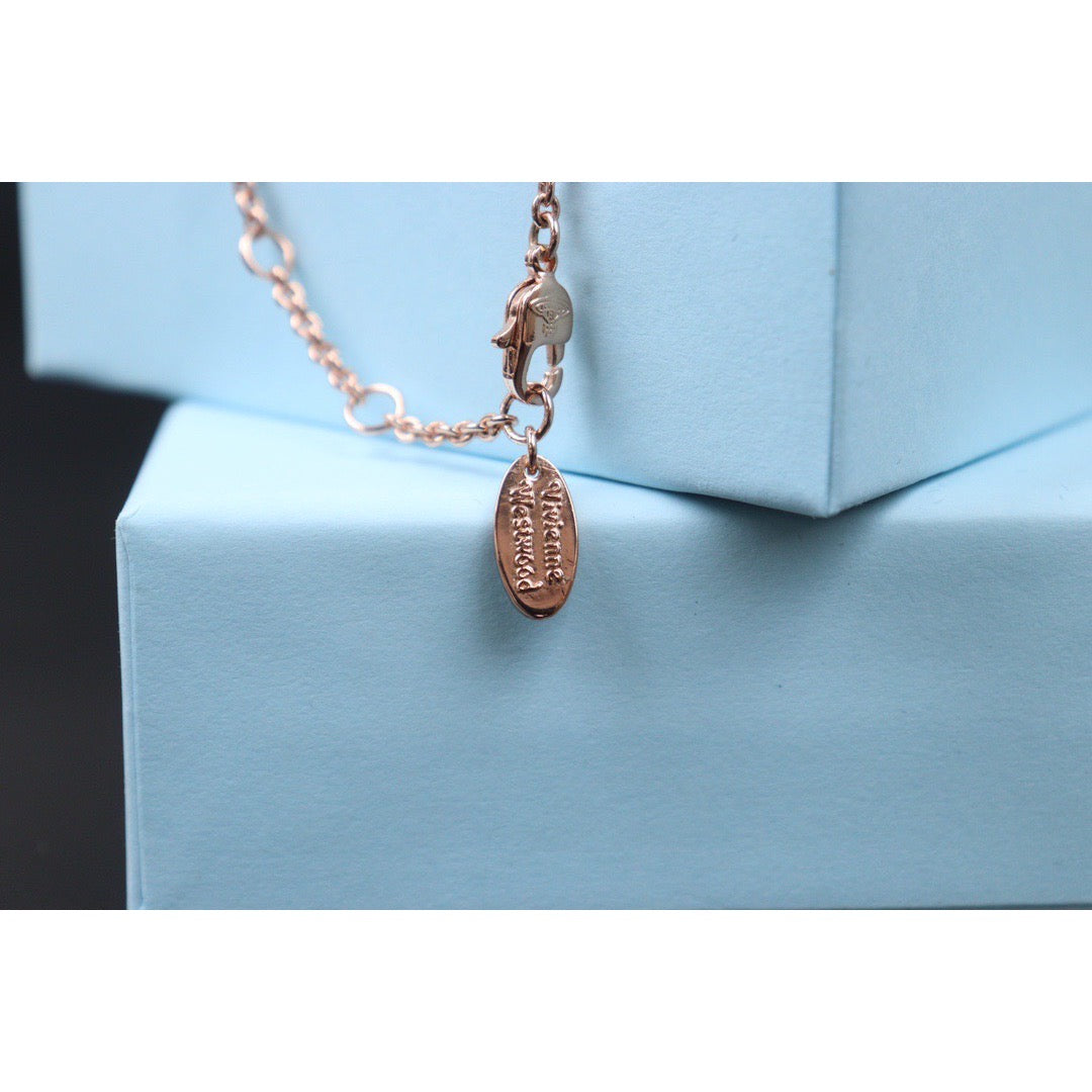 Rank A ｜Vivienne Westwood Diamond Necklace  ｜Q24053023