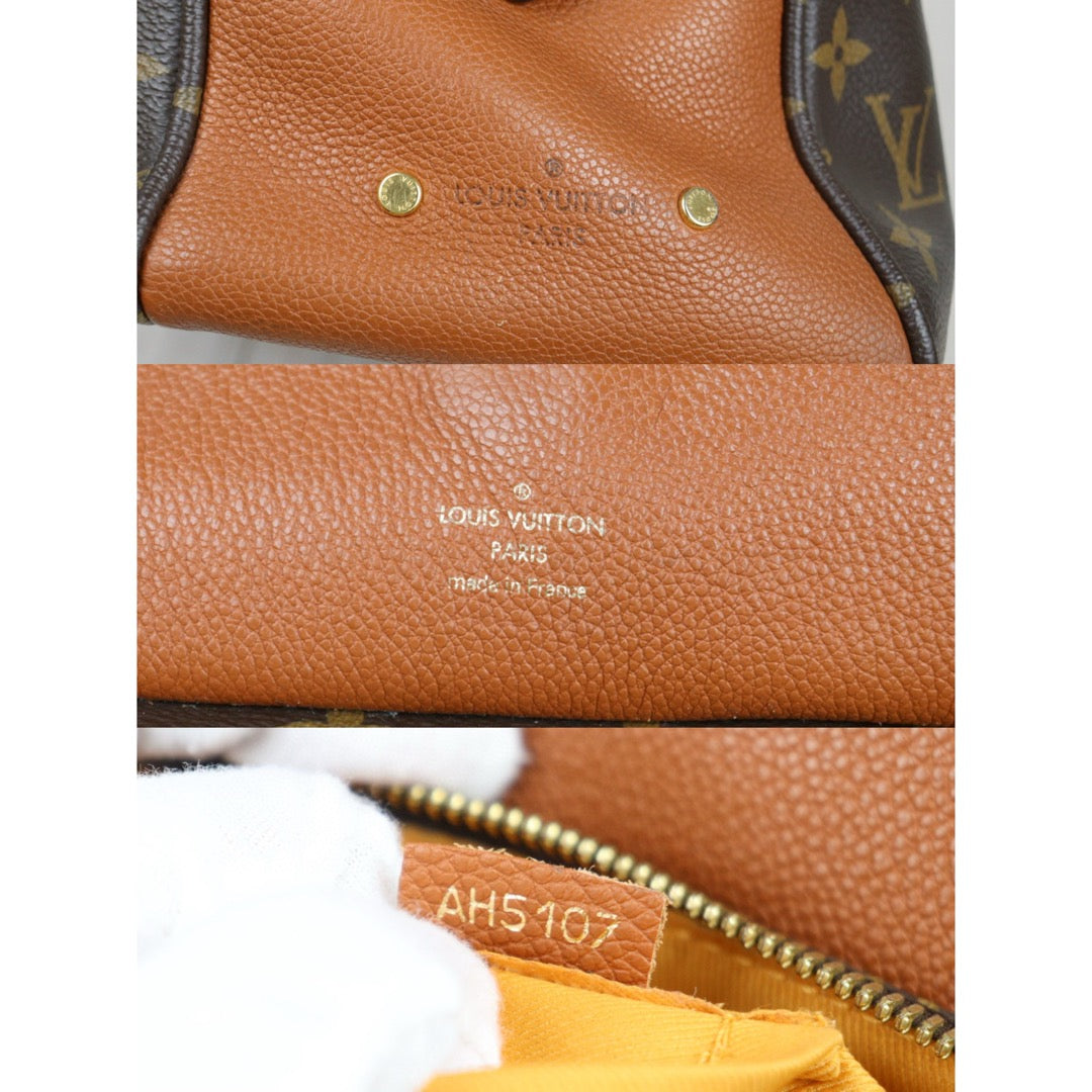 Good ( Rank AB)｜ LV Monogram Manhattan Shoulder Bag Brown｜Q24122407