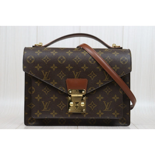Good ( Rank AB)｜ LV Monogram Monceau28 Shoulder Bag ｜25080404