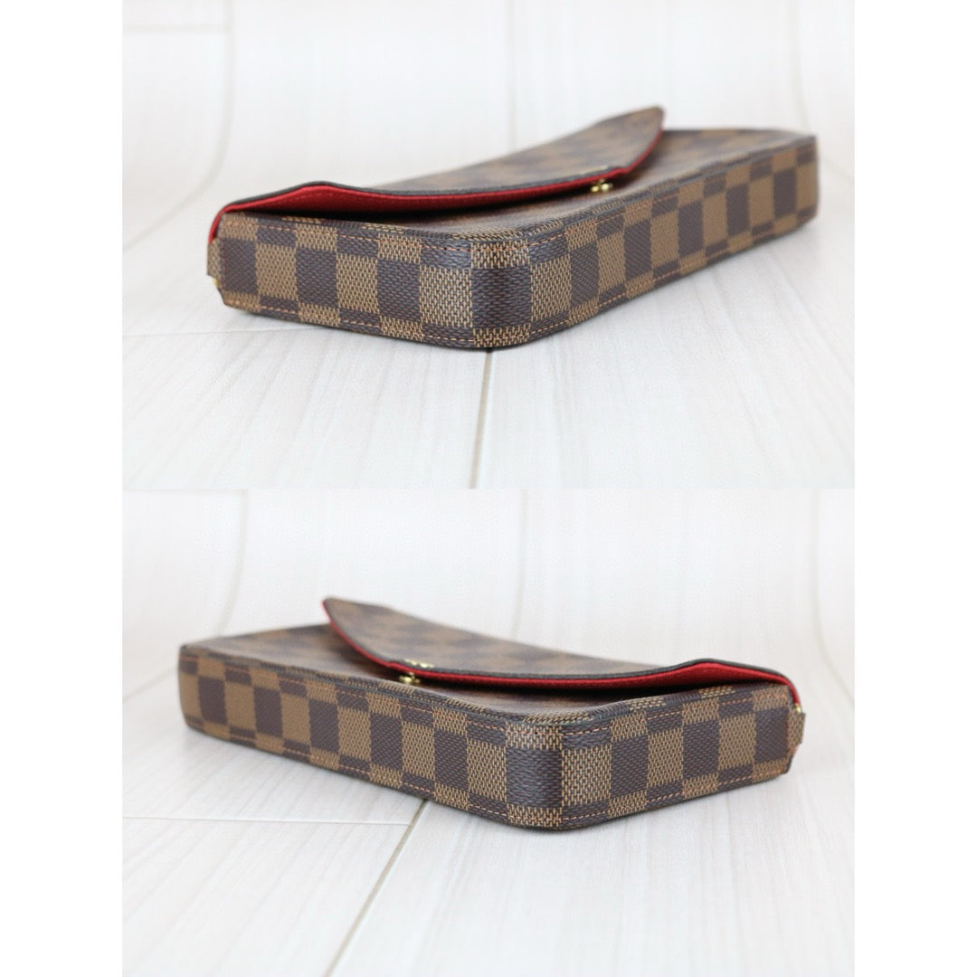 Very Good ( Rank A)｜LV Damier Pochette Felicie Shoulder Bag｜X24122202
