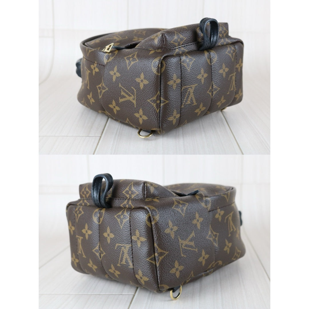 Very Good ( Rank A) ｜  LV Monogram Coated Canvas Mini Palm Springs Backpack｜S25061003