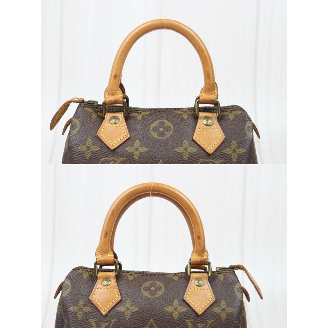 Good ( Rank AB)｜ LV Monogram Mini Speedy Handbag With Shoulderstrap｜25030607
