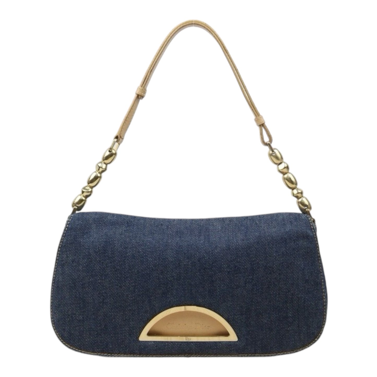 Good ( Rank AB)｜ Dior Denim Half Moon Shoulder Bag ｜24091916