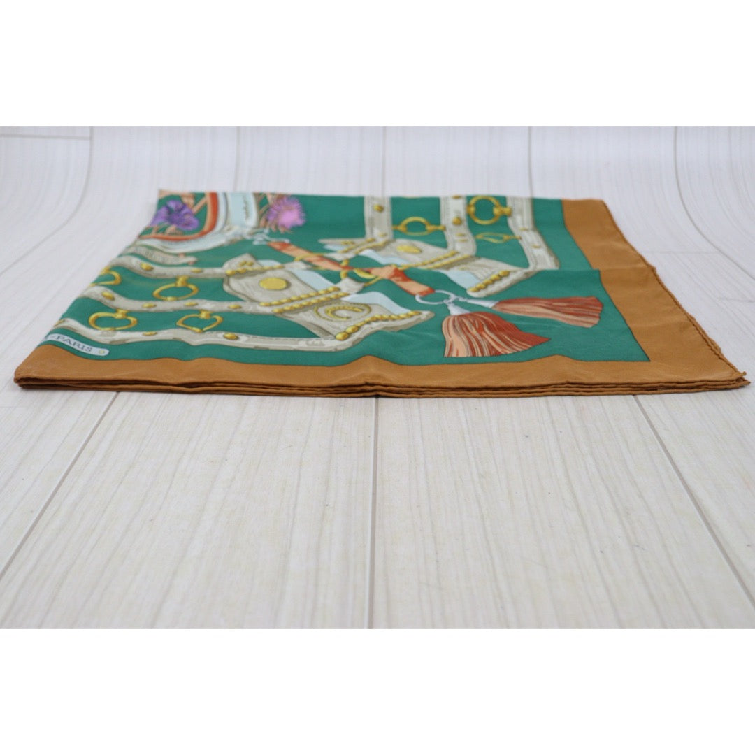 Good ( Rank AB) ｜ HERMES Wild Daisies Scarf 90｜V25110607