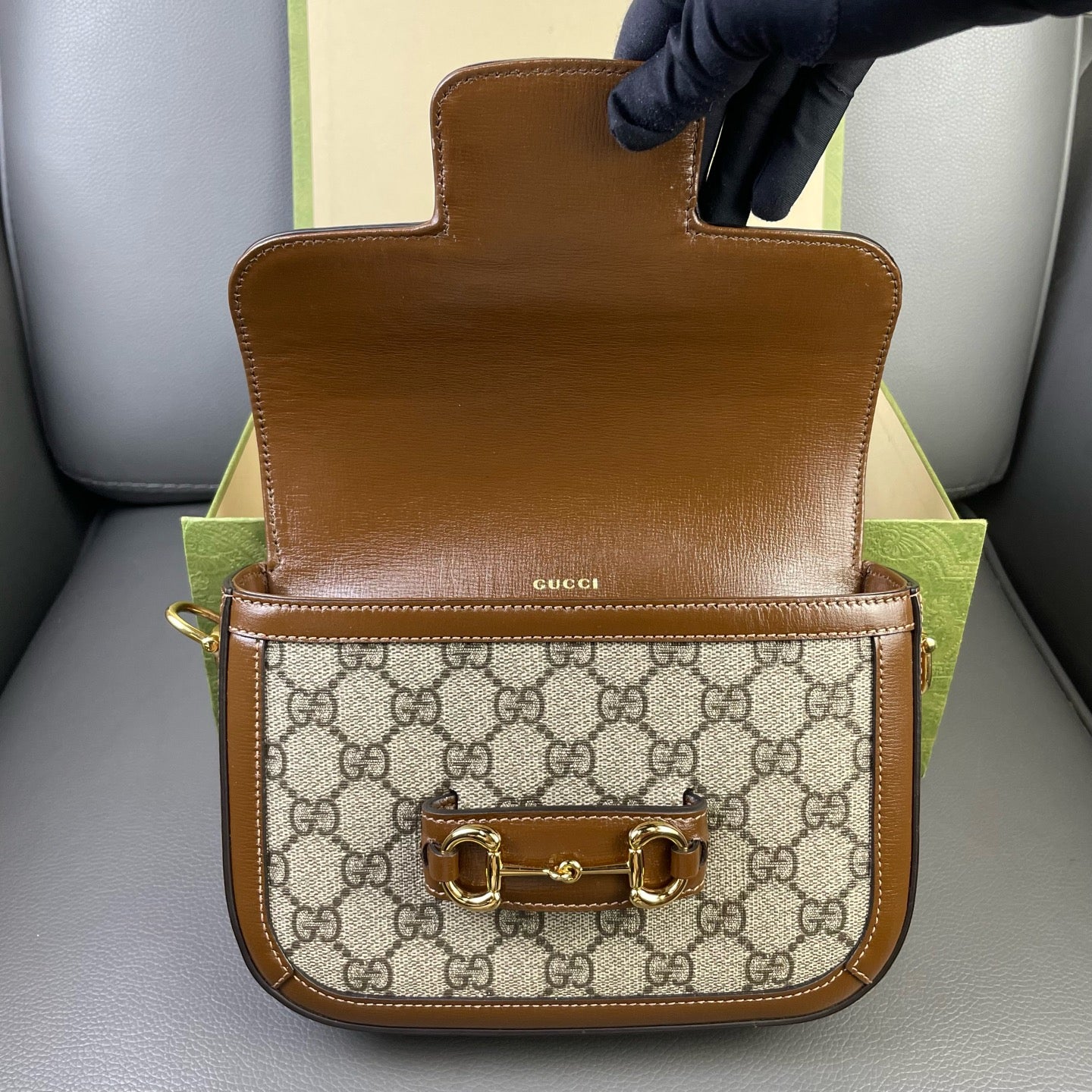 First installment 1/3｜GUCCI GG Campus 1955 Mini Shoulder Bag