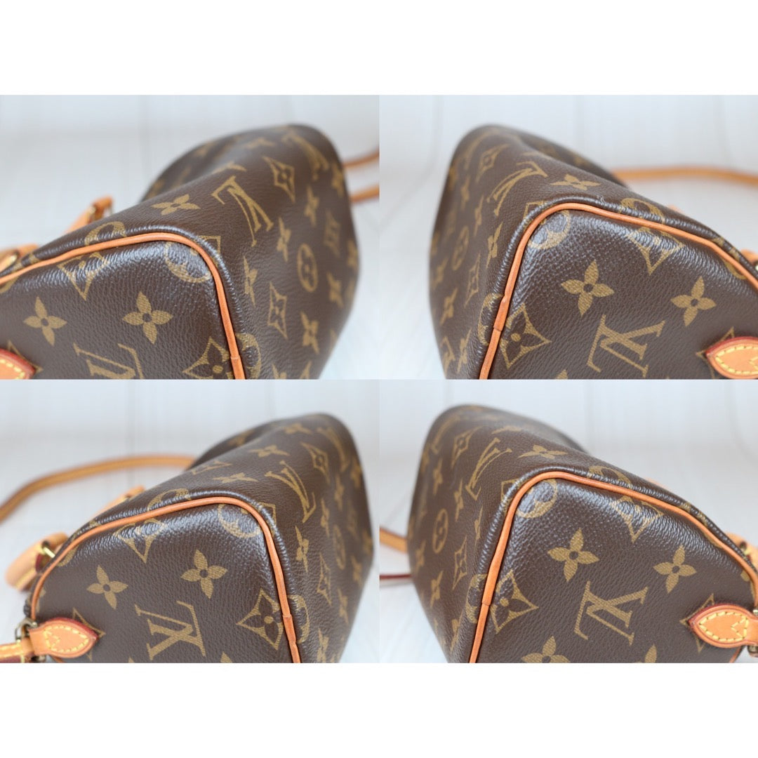 Good ( Rank AB) ｜LV Monogram Nano Speedy  Shoulder Bag｜S24062603