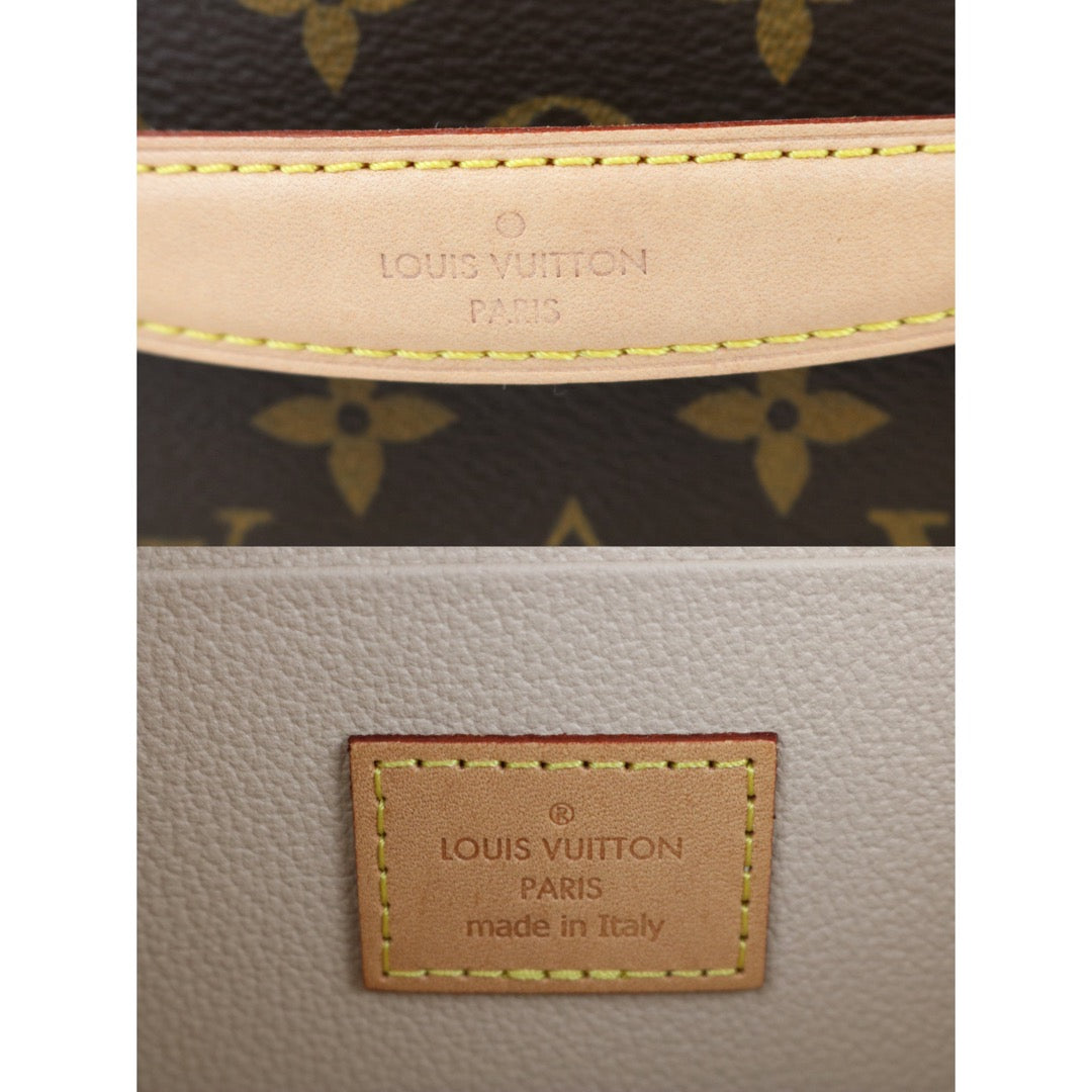 Include Entrupy Certificate of Authenticity｜Very Good ( Rank A)｜ Louis Vuitton Monogram Nice Mini Vanity Handbag IC Chips Model｜X26051718