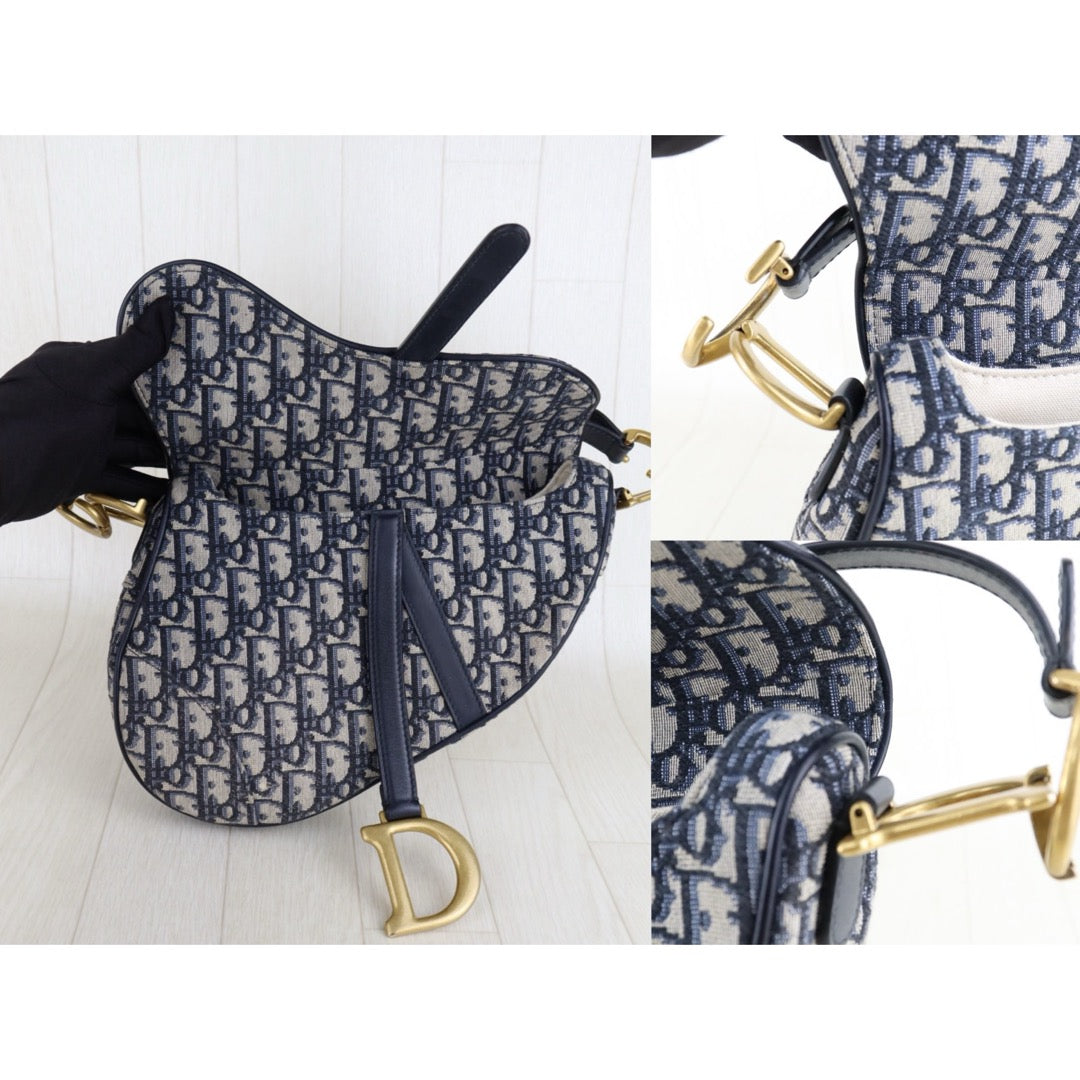 Good ( Rank AB)｜Dior Trotter Saddle Shoulder Bag Medium｜H25070203