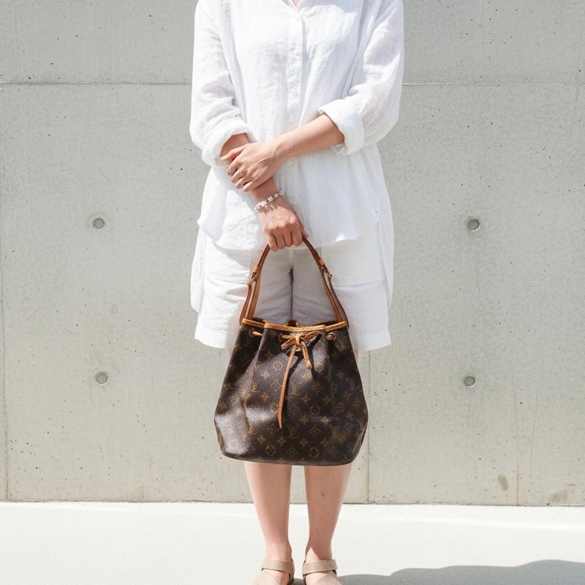 Include Entrupy Certificate of Authenticity｜Good ( Rank AB)｜ Louis Vuitton Monogram Noe Shoulder Bag｜26050710