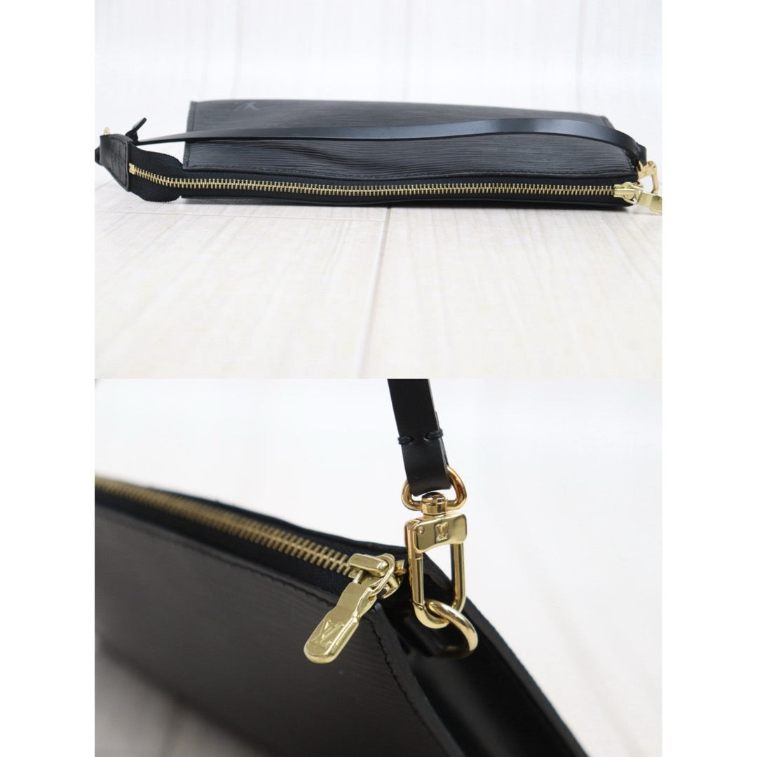 Very Good ( Rank A) ｜LV Epi Pochette Accessoires Handbag Black｜25061212