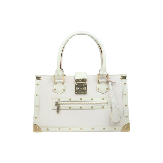 Good ( Rank AB)｜ LV Fabulo Suhari Studded Handbag White ｜Y25072903
