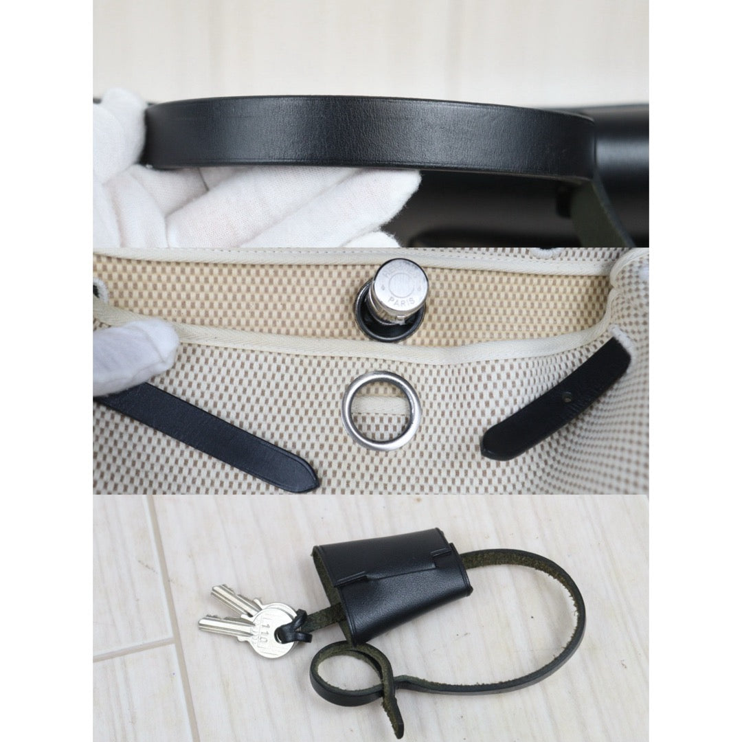 Very Good ( Rank A) ｜ HERMES Herbag PM □F Shoulder Bag  Made In 2002 Year｜25100901