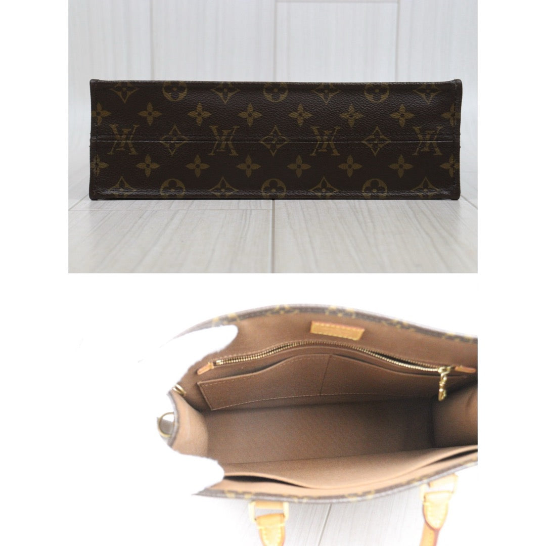 Include Entrupy Certificate of Authenticity｜Good ( Rank AB) ｜ Louis Vuitton  Monogram Sac Plat Tote HandBag Shoulder Bag PM｜26011501