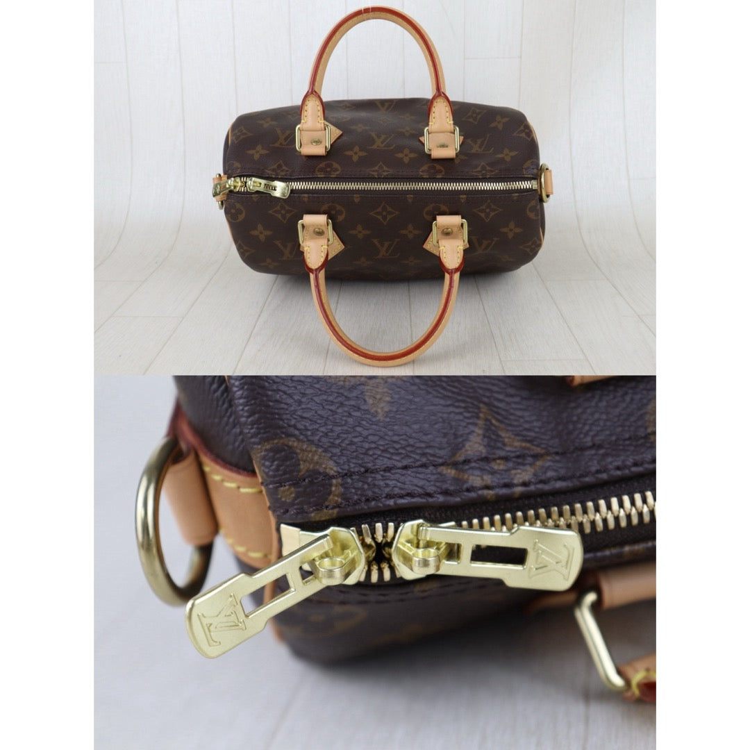 Include Entrupy Certificate of Authenticity｜Excellent（Rank SA） ｜ Louis Vuitton Monogram Speedy 25 Hand Bag With Shoulder Strap｜S26072512