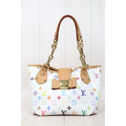 Good ( Rank AB)｜ LV Takashi Murakam Multi Monogram Annie Tote Bag ｜S24112201