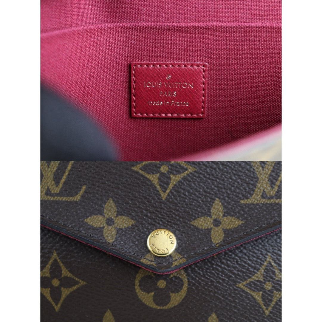 Very Good ( Rank A) ｜LV Monogram Pochette Felicie Shoulder Bag IC chip｜H24112116