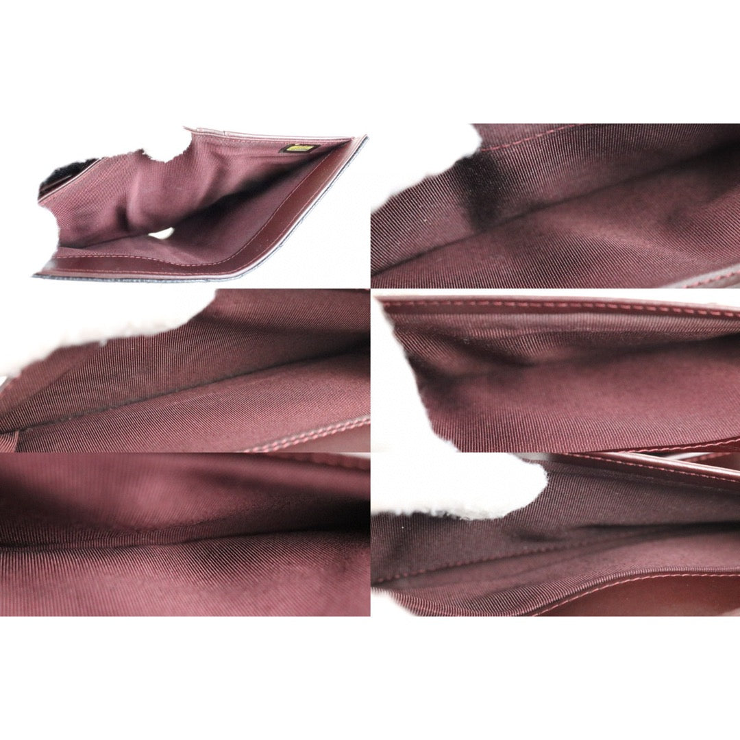 Very Good ( Rank A) ｜CHANEL Caviar Skin Black Long Wallet Made In 2014 Year｜S25040706