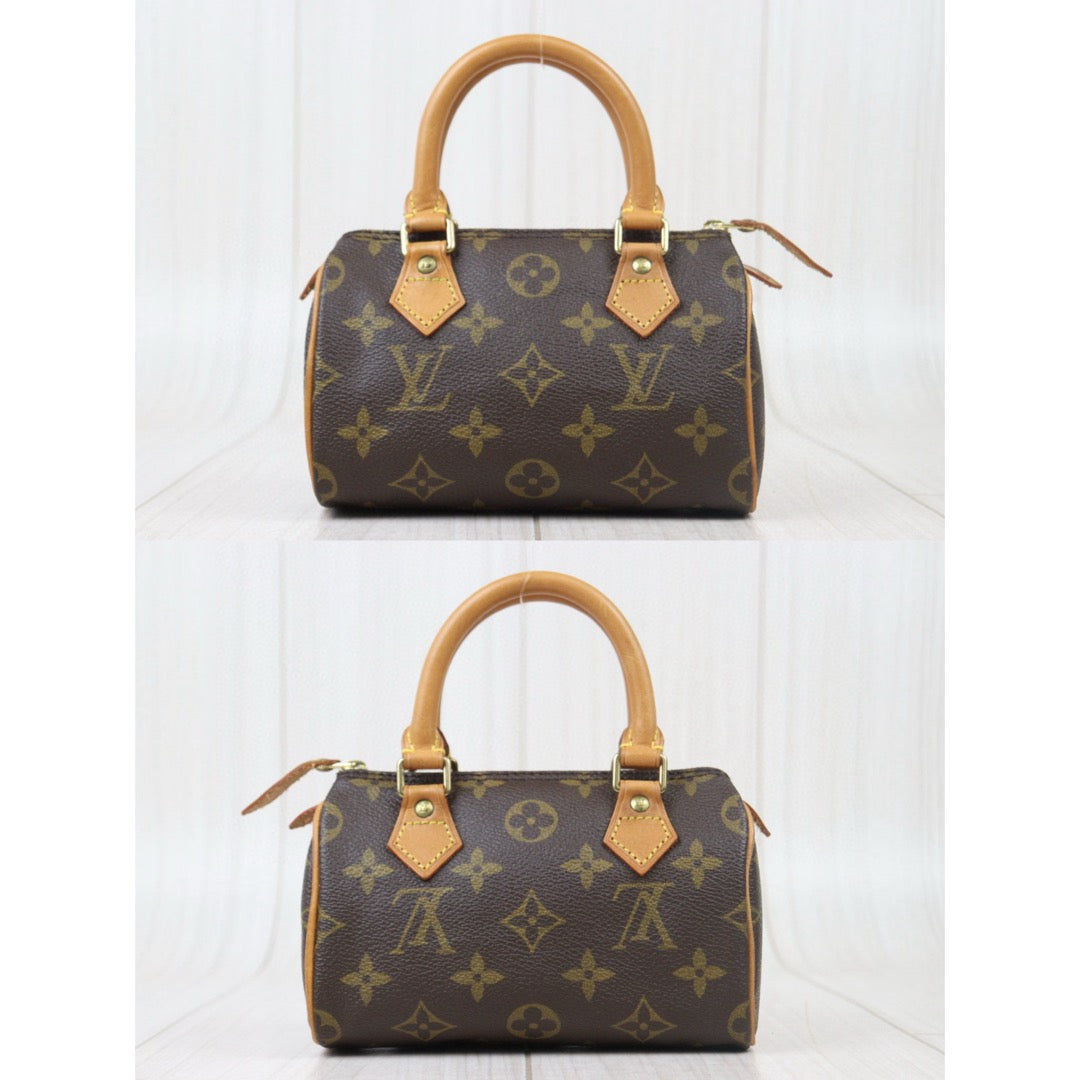 Very Good ( Rank A)｜ LV Monogram Mini Speedy Handbag With Shoulderstrap｜24101720